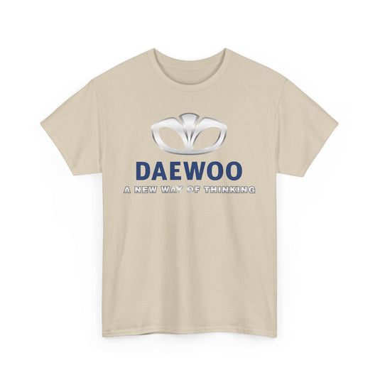 Daewoo A New Way of Thinking Korean Auto Brand T-shirt