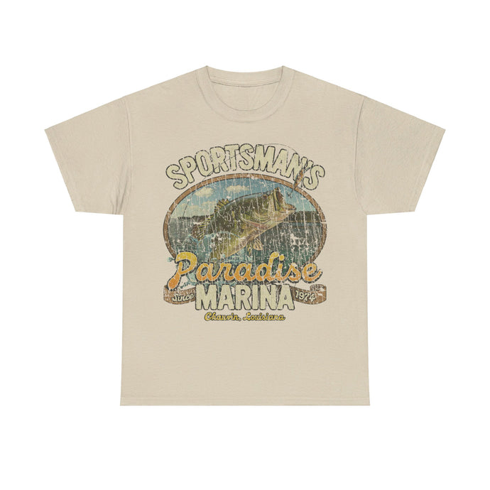 Sportsmans Paradise Louisiana Marina Store T-shirt