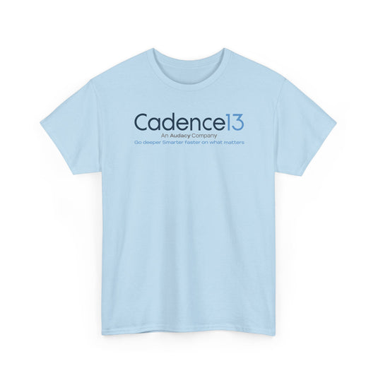Cadence13 T-Shirt Defunct Audacy Podcast Company Go Deeper Smarter Faster TeeRetry