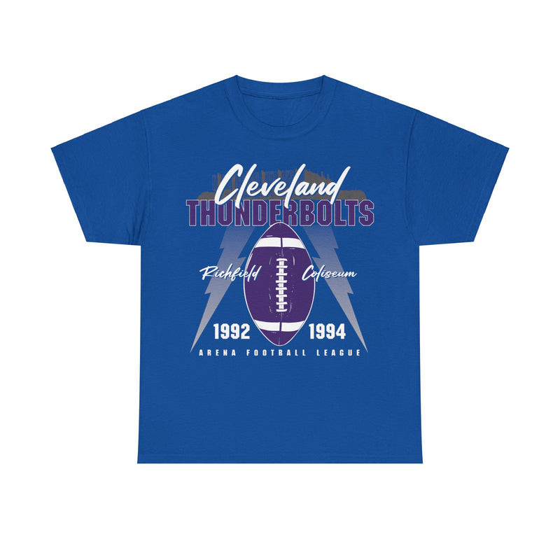 Load image into Gallery viewer, Cleveland Thunderbolts Ohio Est 1992 Football T-shirt
