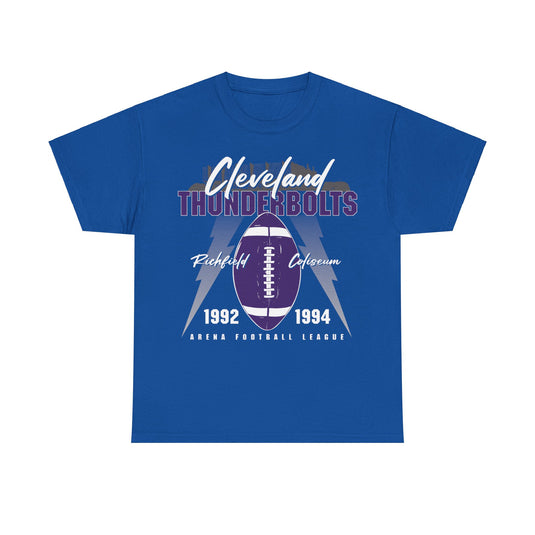 Cleveland Thunderbolts Ohio Est 1992 Football T-shirt