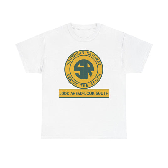 Southern Railway Serves The South Vintage Railroad Logo T-Shirt