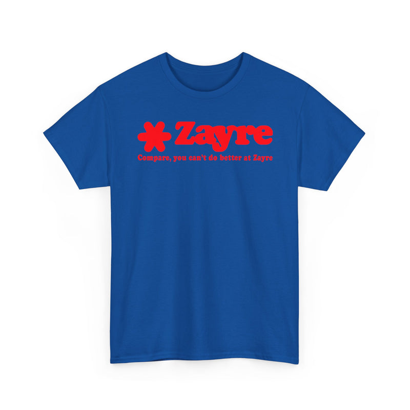 Load image into Gallery viewer, Zayre Compare You Can't Do Better Red Star Logo Discount Store Chain T-shirt
