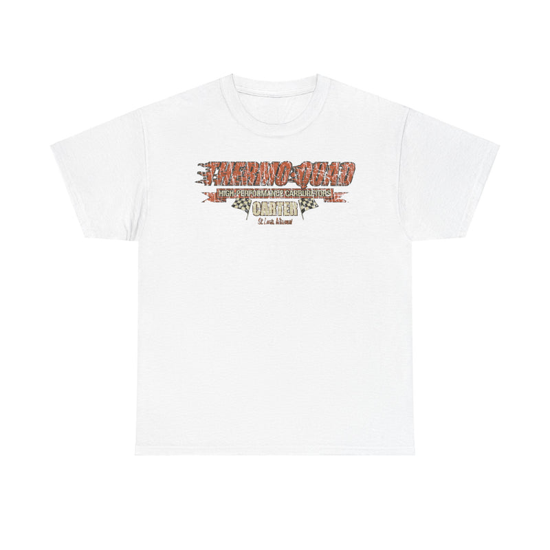 Load image into Gallery viewer, ThermoQuad High-Performance Carburetors 1971 St. Louis Missouri Carter Car Company T-shirt
