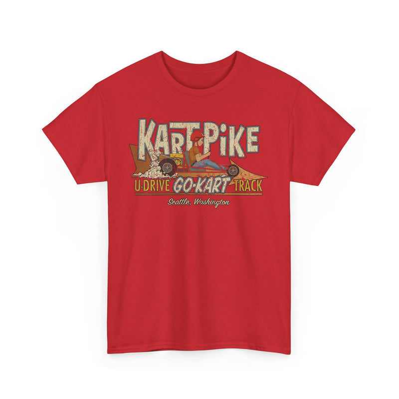 Load image into Gallery viewer, Kart Pike Seattle Washington Go Kart T-shirt
