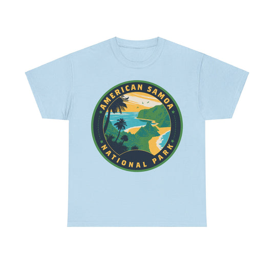 American Samoa National Park Round Logo T-shirt