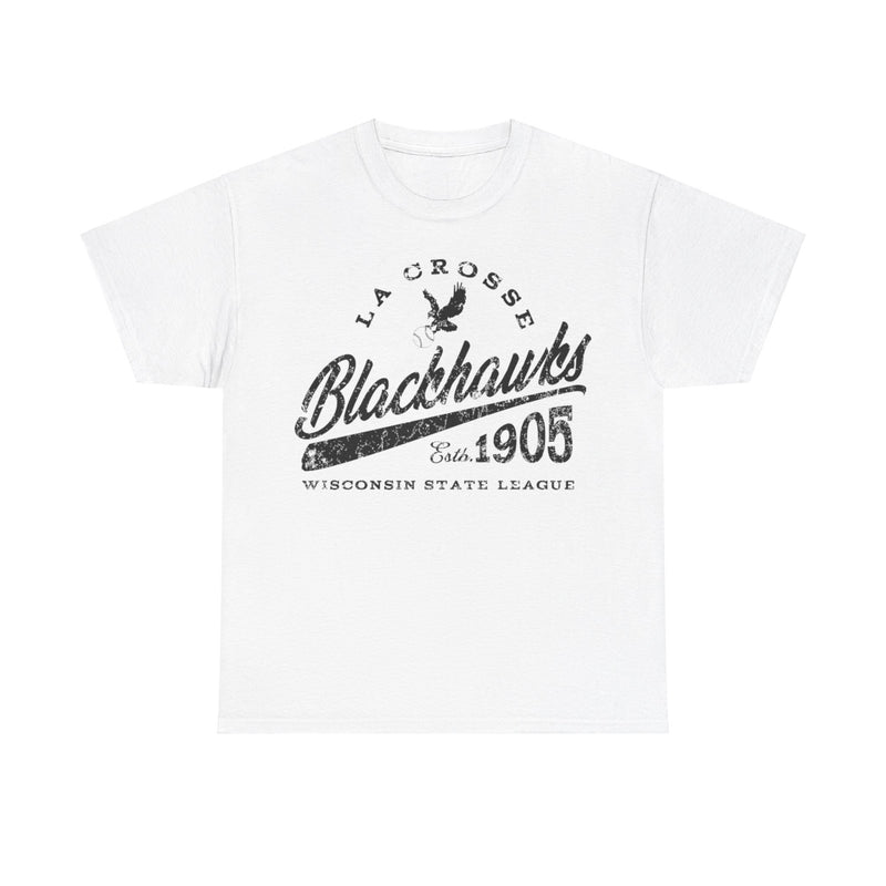 Load image into Gallery viewer, La Crosse Blackhawks Est 1905 Wisconsin Baseball T-shirt
