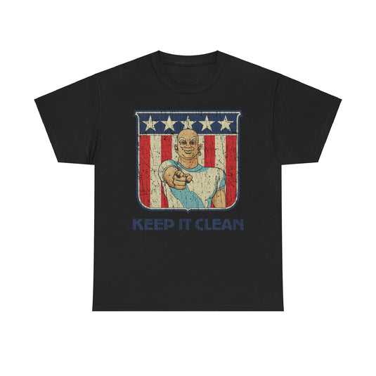 Keep it Clean America Nostalgic Logo T-shirt
