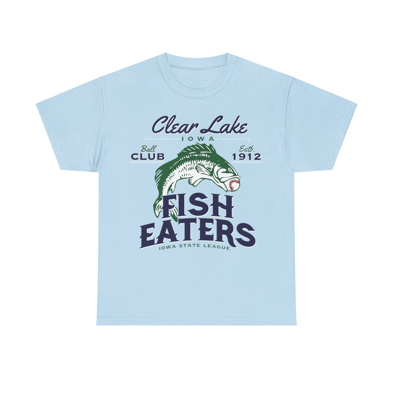 Load image into Gallery viewer, Clear Lake Fish Eaters Est 1912 Iowa Baseball T-shirt
