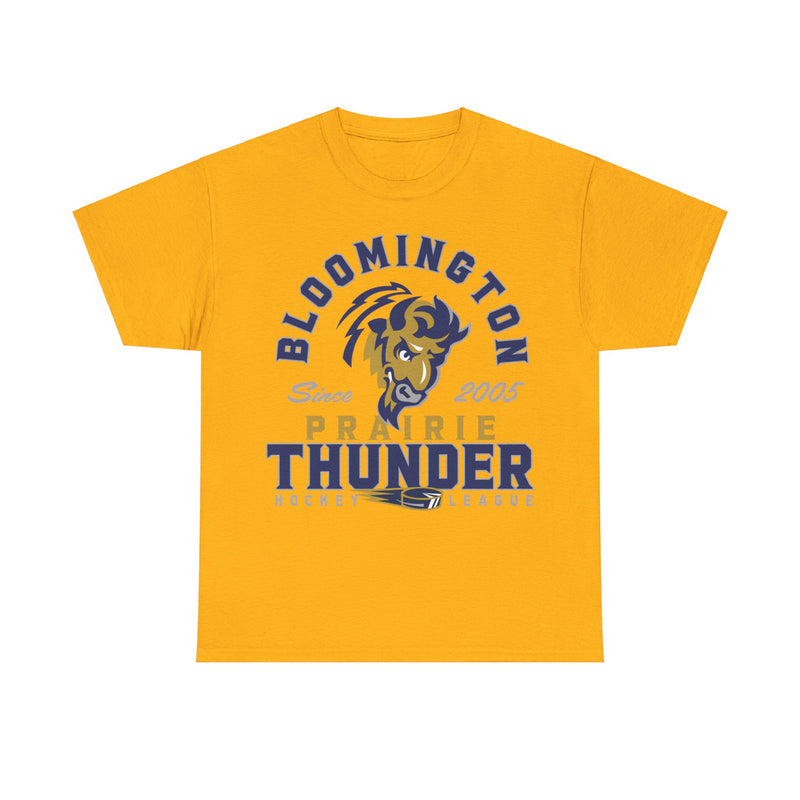 Load image into Gallery viewer, Bloomington Prairie Thunder Est 2005 Illinois Hockey Team T-shirt
