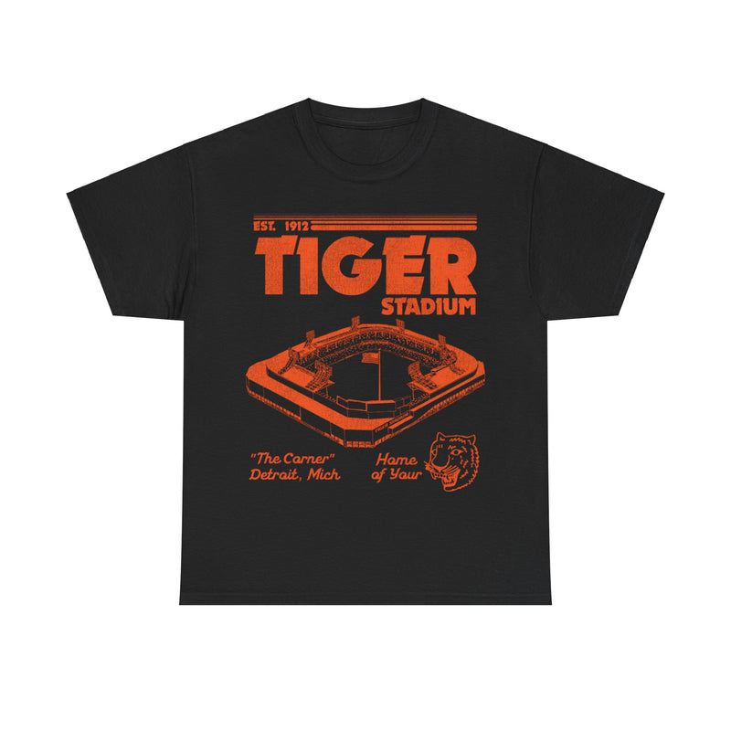 Load image into Gallery viewer, Tiger Stadium Park Detroit Michigan T-shirt
