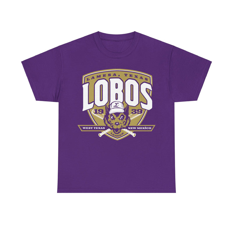 Load image into Gallery viewer, Lamesa Lobos Est 1939 Texas Baseball T-shirt
