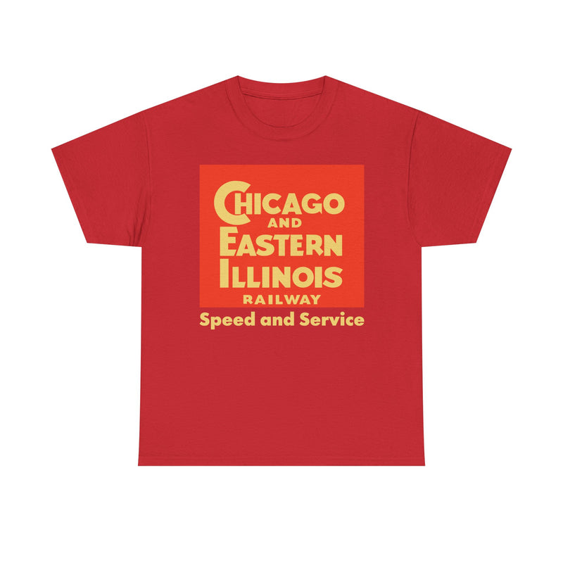Load image into Gallery viewer, Chicago Eastern Illinois Speed Service Railroad Logo Train T-Shirt
