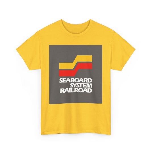 Seaboard System Railroad Logo Vintage Train Railway T-Shirt