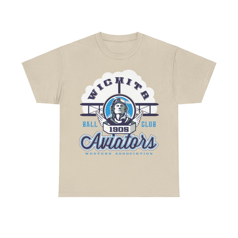 Load image into Gallery viewer, Wichita Aviators Est 1905 Kansas Baseball T-shirt
