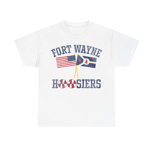 Fort Wayne Hoosiers Basketball Team Nostalgic Retro T-shirt