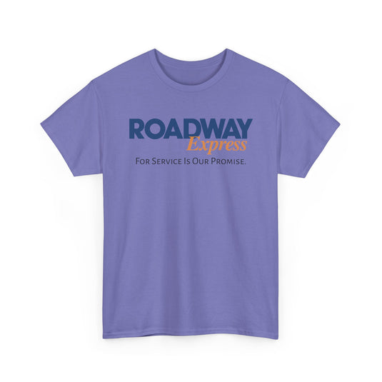 Roadway Express For Service Is Our Promise T-Shirt Logistics Logo