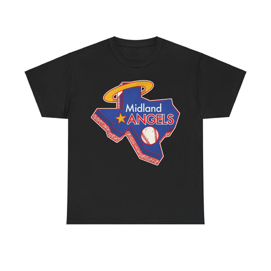 Midland Angels Texas Nostalgic Retro Baseball Team T-shirt