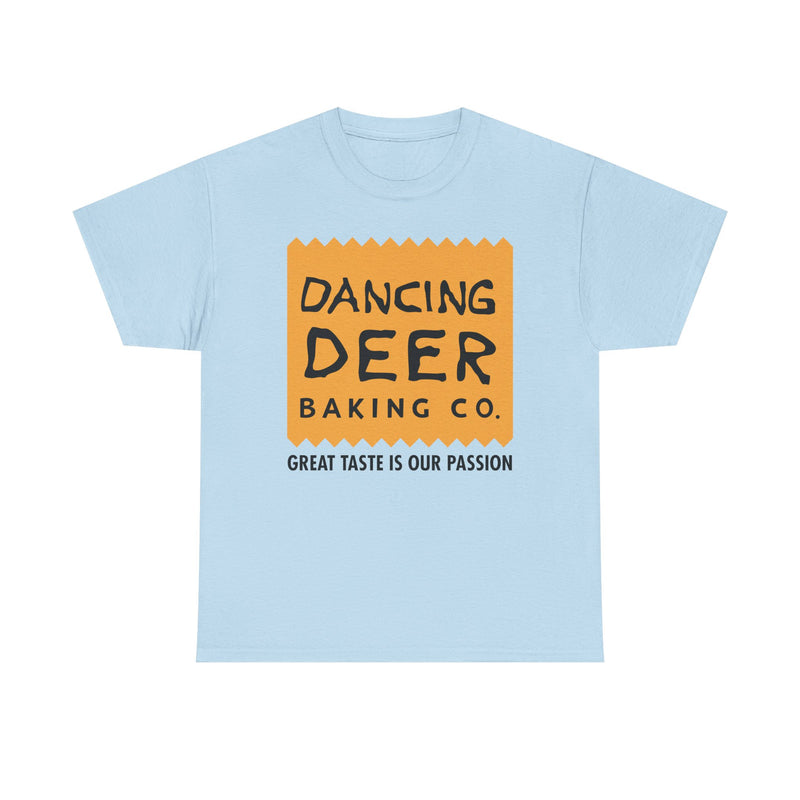 Load image into Gallery viewer, Dancing Deer Baking T-Shirt - Closed Bakery Company Logo Tee - Boston
