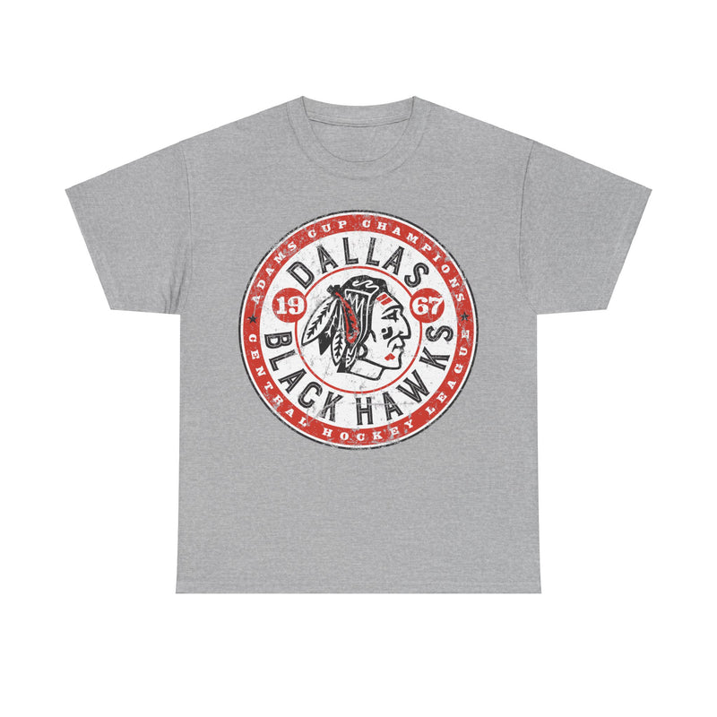 Load image into Gallery viewer, Dallas Black Hawks 1967 Hockey Team Nostalgic Retro T-shirt
