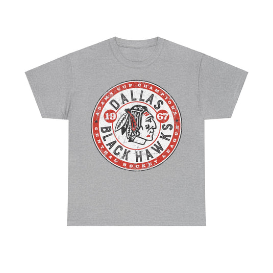 Dallas Black Hawks 1967 Hockey Team Nostalgic Retro T-shirt