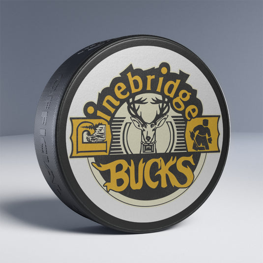 Pinebridge Bucks North Carolina Hockey Puck