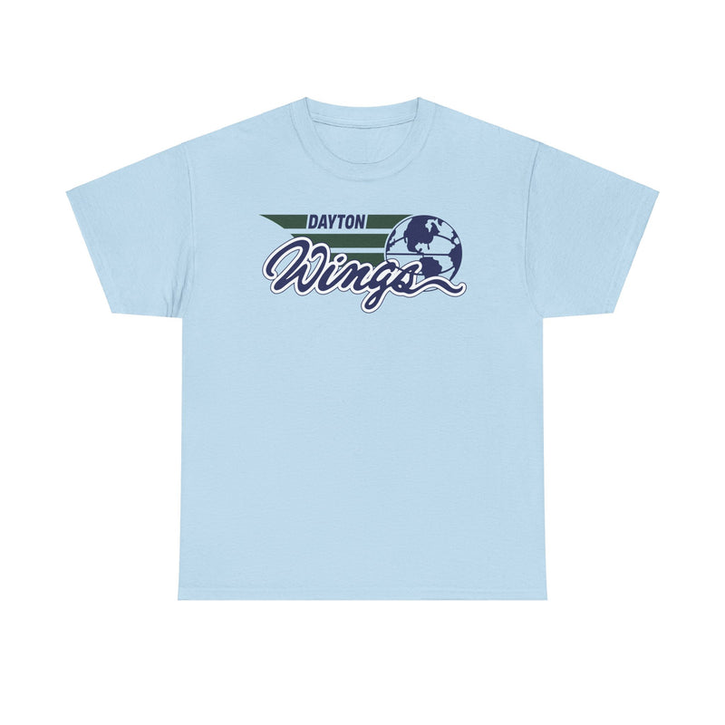 Load image into Gallery viewer, Dayton Wings Ohio World Basketball League 1991-1992 T-shirt
