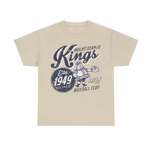 Mount Vernon Kings Est 1949 Illinois Baseball T-shirt