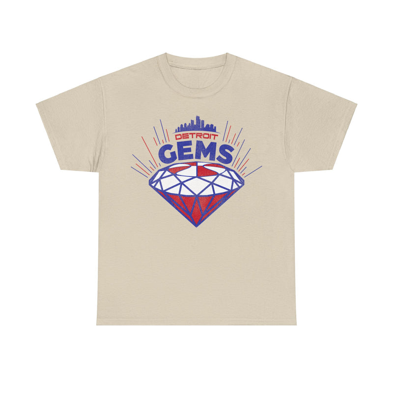 Load image into Gallery viewer, Detroit Gems Basketball Team Nostalgic Retro T-shirt
