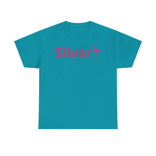 Silver Airways Flamingo Logo T-Shirt Regional Aviation