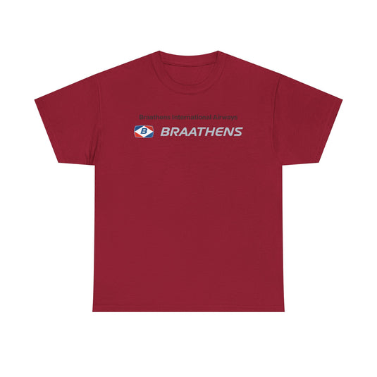 Braathens International Airways Classic Logo T-Shirt Aviation History