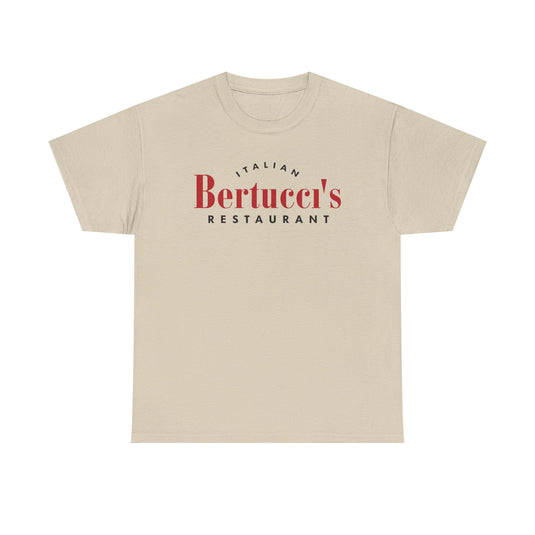 Bertucci's Italian Restaurant T-Shirt - Defunct Chain Logo Tee