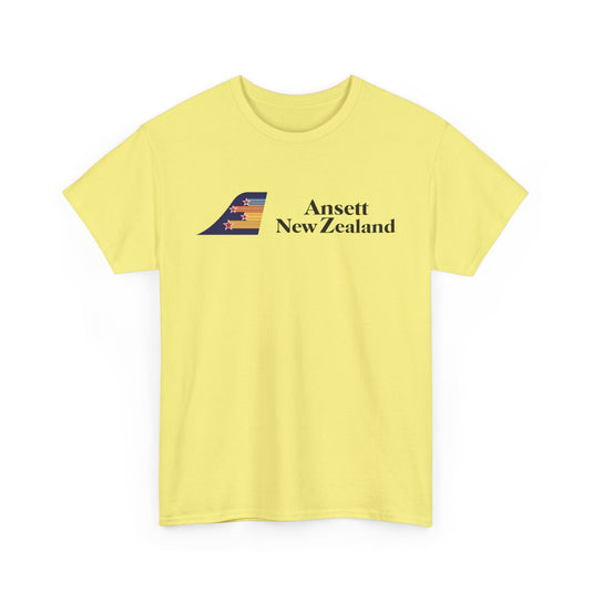 Ansett New Zealand Vintage Airline Logo Retro Aviation Memorabilia T-shirt
