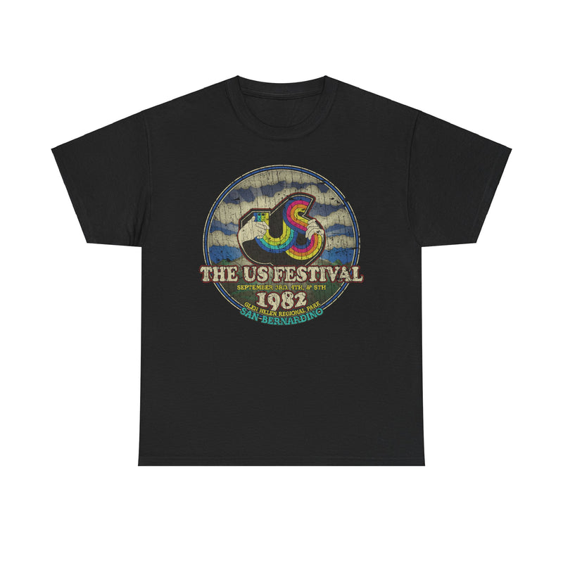 Load image into Gallery viewer, US Festival 1982 Glen Helen Music Technology Concert Festival T-shirt
