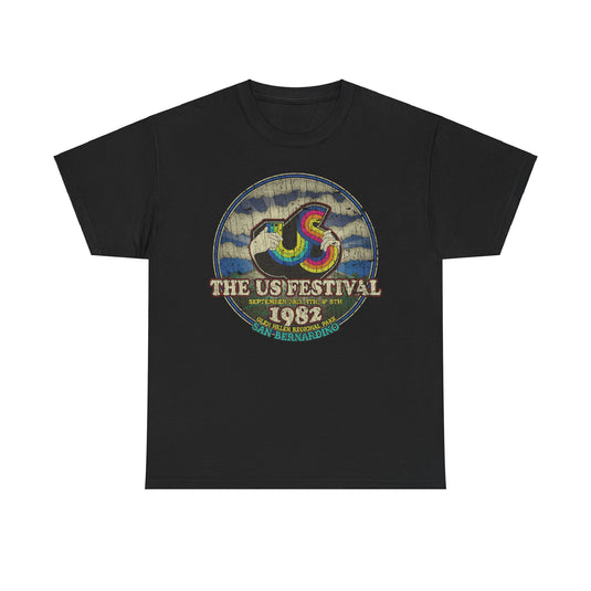 US Festival 1982 Glen Helen Music Technology Concert Festival T-shirt