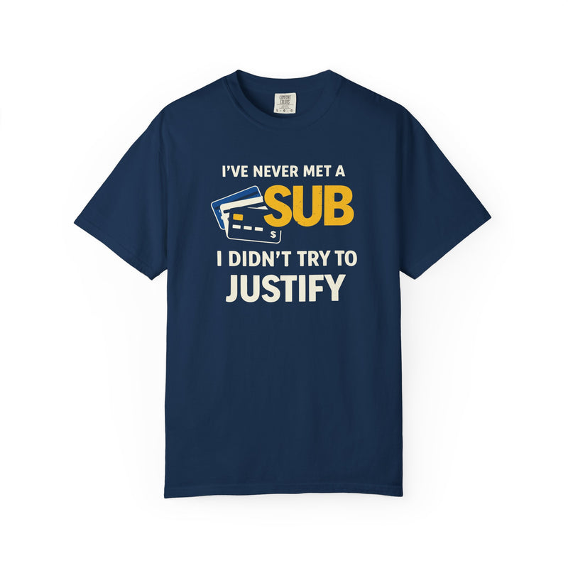 Load image into Gallery viewer, Credit Card Justify Sub Bonus Points Miles Travel T-shirt
