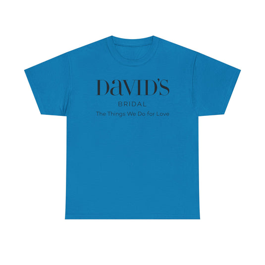 David's Bridal T-Shirt - Bankrupt Wedding Store Logo Tee - Bridal Chain