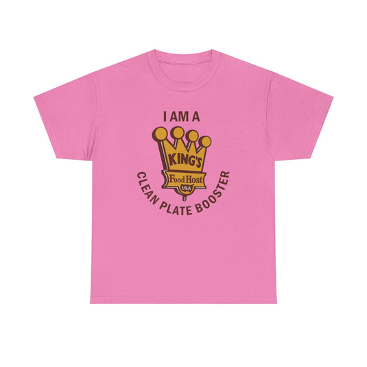 King's Food Host T-Shirt - Restaurant Industry Defunct Logo Tee