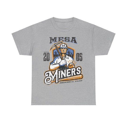 Mesa Miners Est 2005 Arizona Baseball Team T-shirt