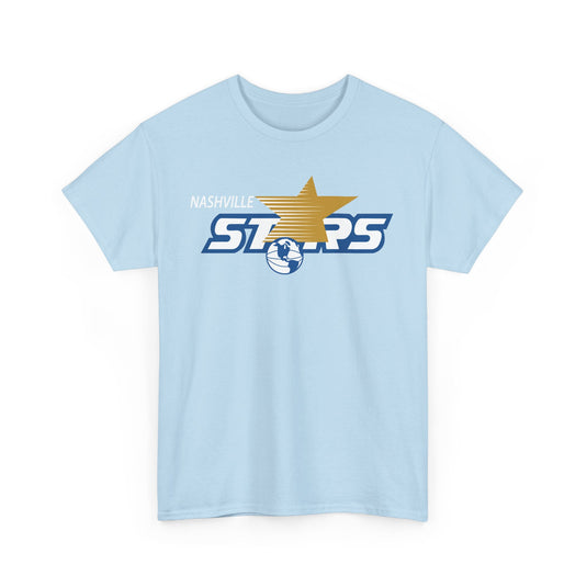 Nashville Stars Tennessee World Basketball League 1992 T-shirt