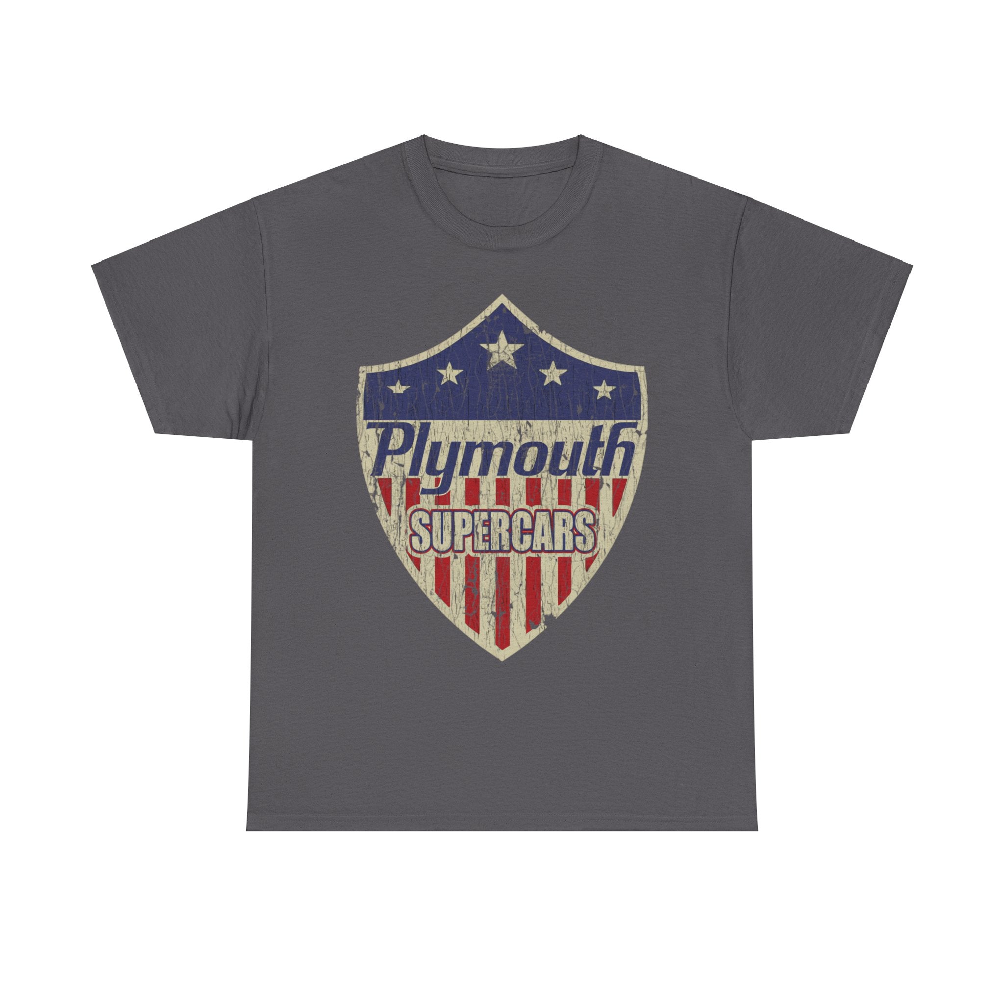Plymouth Supercars Logo Nostalgic Car T-shirt – Fizzled Brands