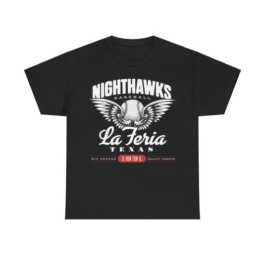 La Feria Nighthawks Est 1931 Texas Baseball T-shirt