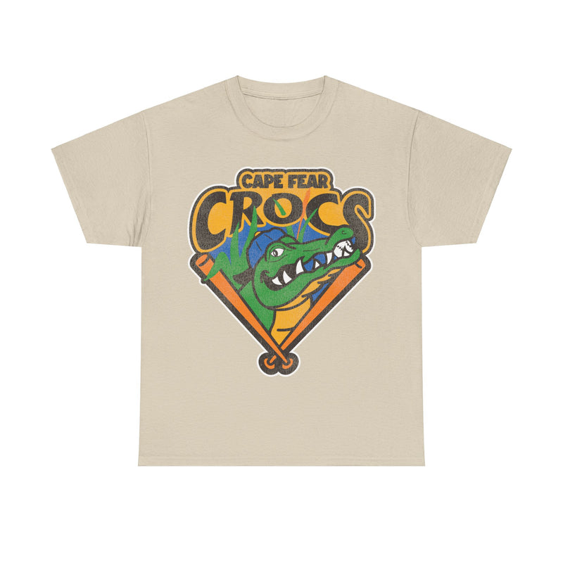 Load image into Gallery viewer, Cape Fear Crocs Nostalgic Retro Baseball Tee
