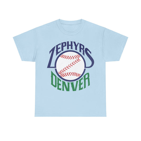 Denver Zephyrs Nostalgic Retro Baseball Team T-shirt