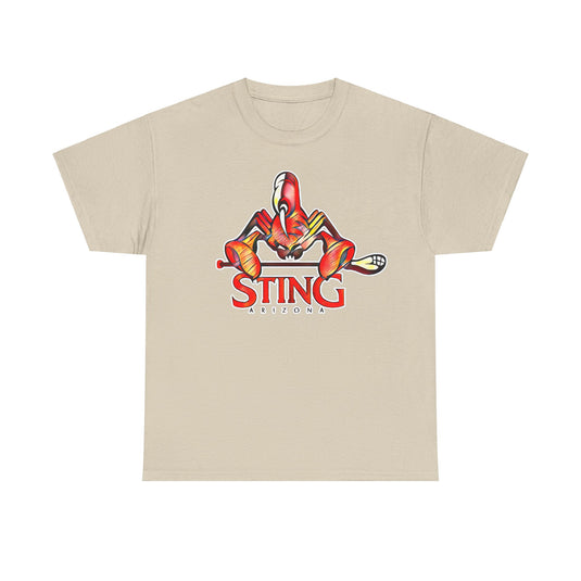 Arizona Sting Lacrosse Nostalgic Retro Logo T-shirt