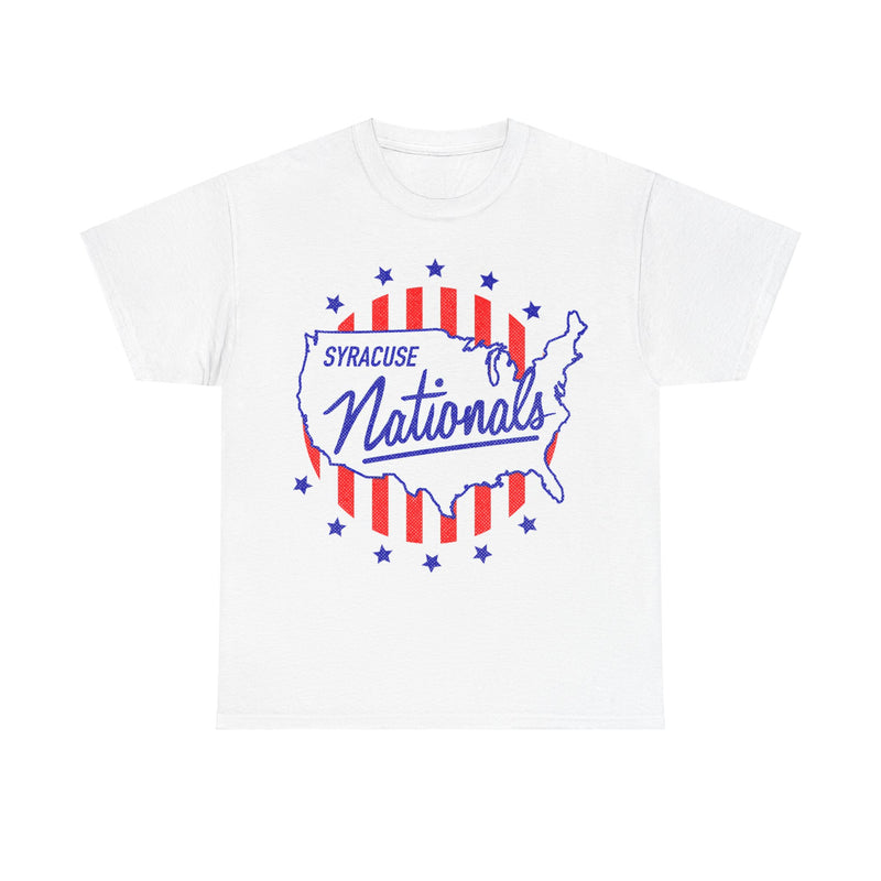 Load image into Gallery viewer, Syracuse Nationals NBL Basketball Nostalgic Retro T-shirt
