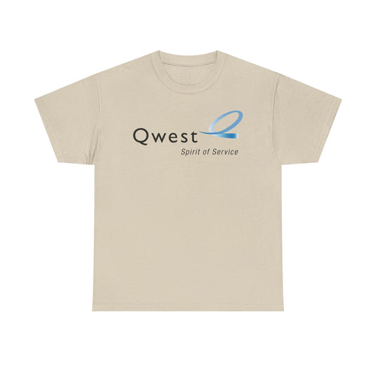 Qwest Spirit of Service Telecommunications Company Logo T-Shirt