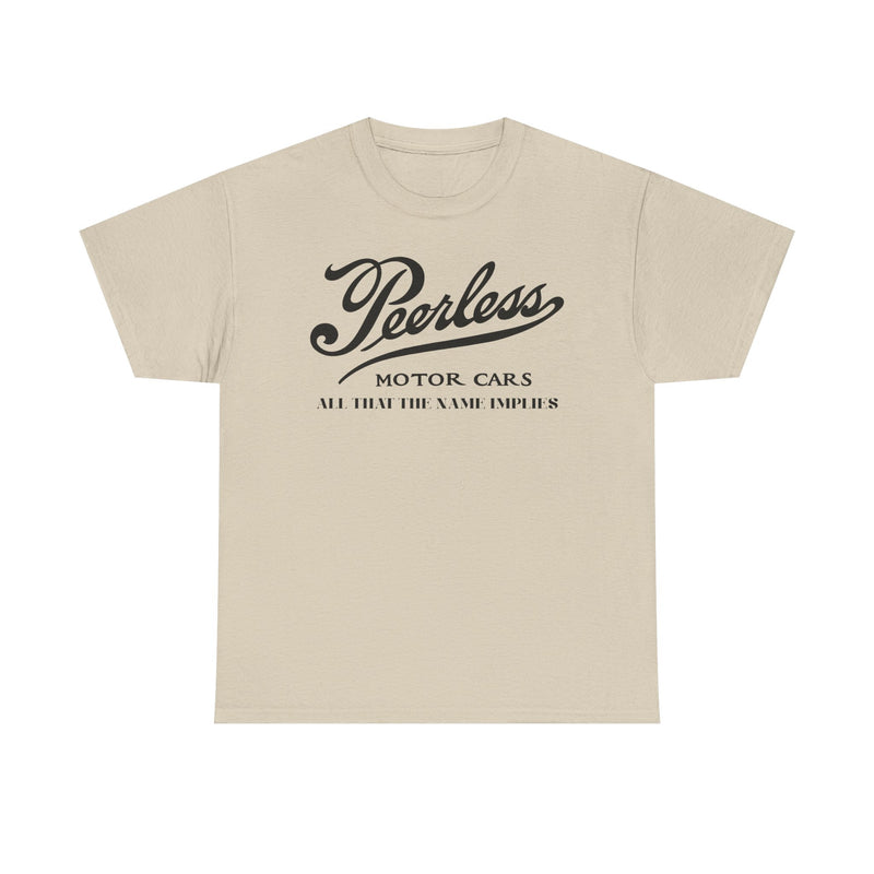Load image into Gallery viewer, Peerless Motor Cars All That The Name Implies Vintage Logo T-shirt
