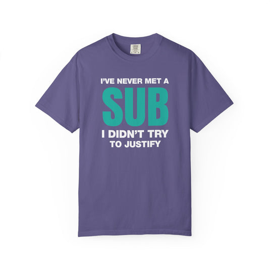 Credit Card Justify Sub Bonus Points Miles Travel Teal T-shirt