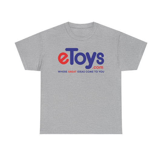 Etoys.com Logo T-Shirt Where Great Ideas Come To You